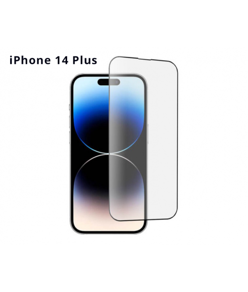 Folie Protectie ecran Apple iPhone 14 Plus, Nano Glass Hybrid, Case Frendly